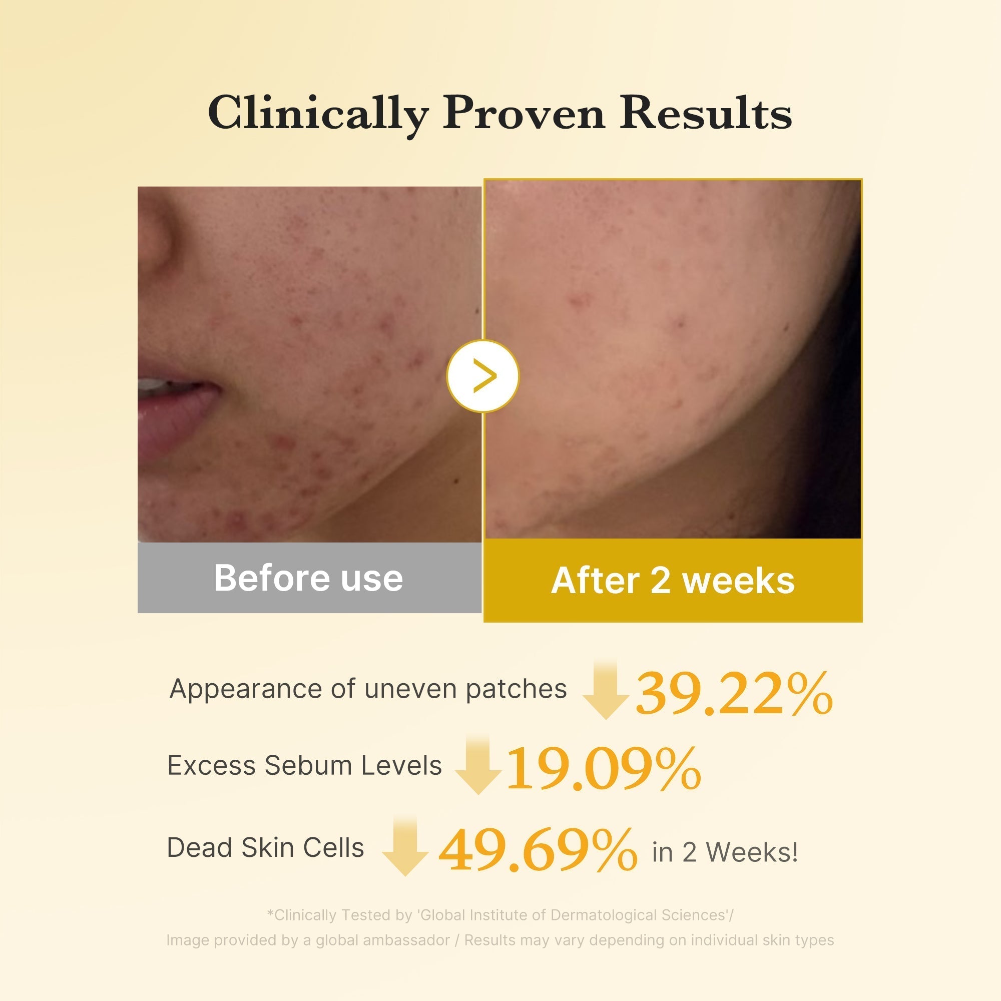 Kojic Acid Tumeric Toner Pad